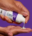 CeraVe Skin Renewing Retinol Serum — pump and texture