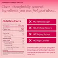 Clevr GLP-1 Friendly Electrolytes — Strawberry Lemonade, 18 servings — nutrition facts