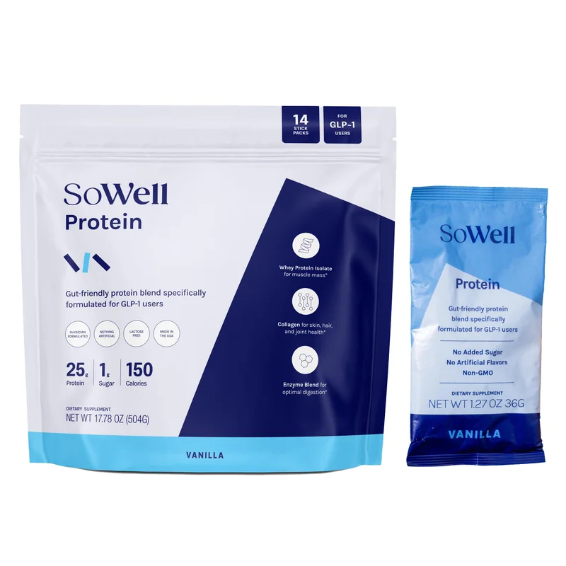 SoWell Protein Vanilla — Starter 14-Pack