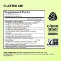 HUM Flatter Me Digestive Enzymes — 60 count — supplement facts