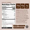 Supergut GLP-1 Boosting Prebiotic Bars — Chocolate Brownie, 12 count — nutrition facts