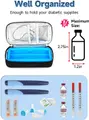 YOUSHARES Cooler Travel Case — temperature display — case layout