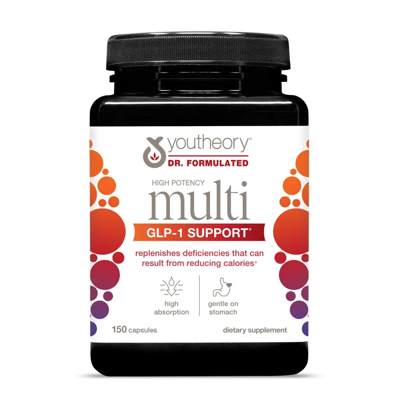 Youtheory High Potency Multi GLP-1 Support — 150 capsules
